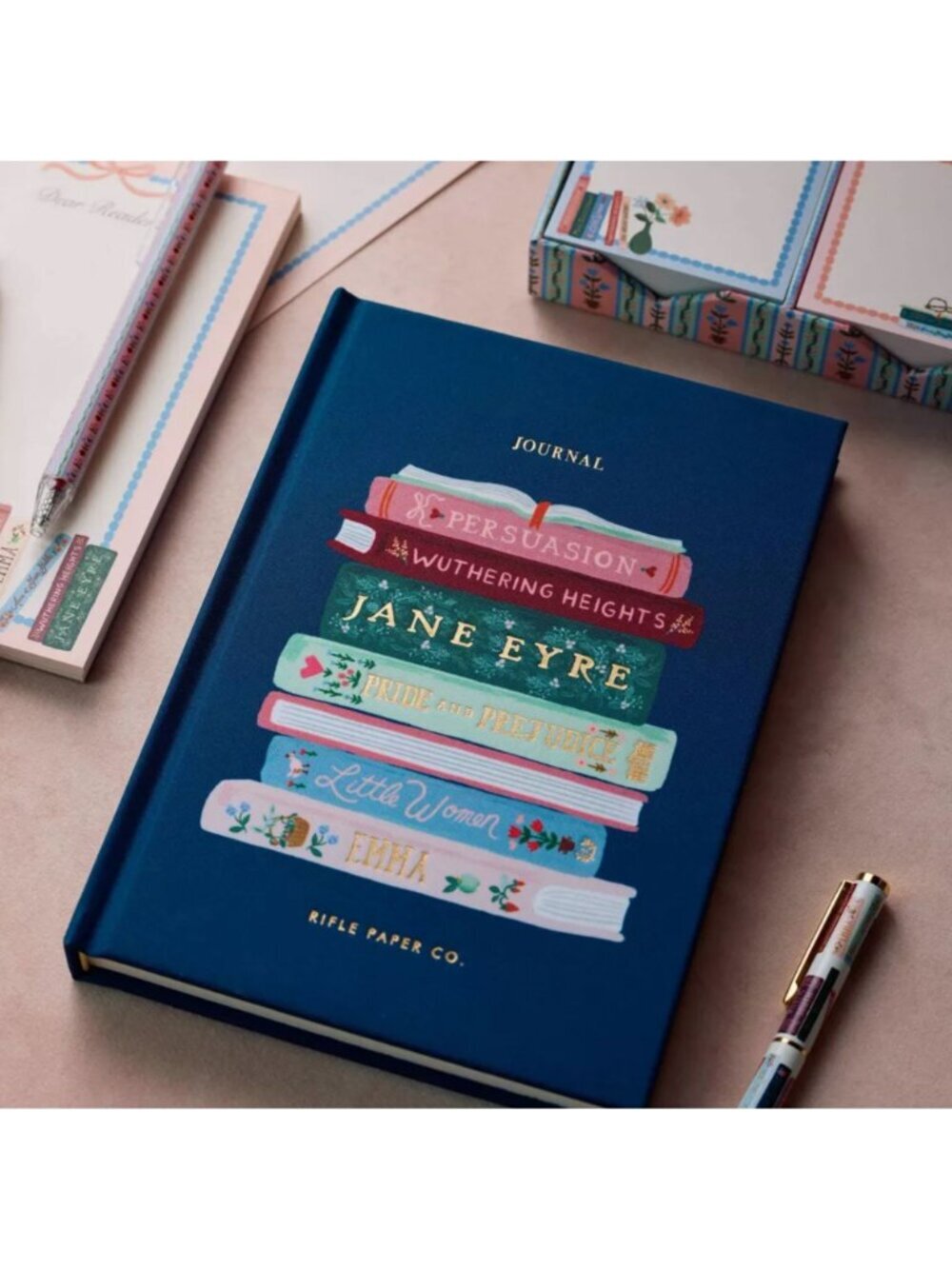 Rifle Paper Co. Ladies Night Book Club Classic Journal Hardcover Book Club - Picture 2 of 14